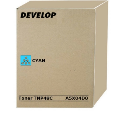 Develop TNP-48C A5X04D0 toner ciano originale - Oggetto scontato di grado B