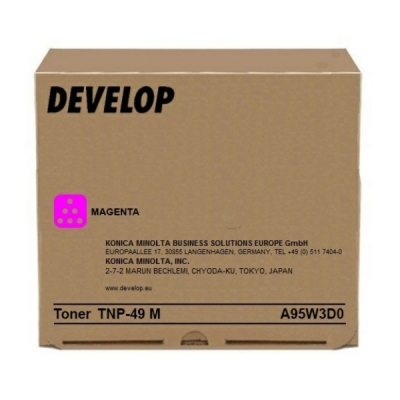 Develop toner magenta TNP-49M A95W3D0 originale